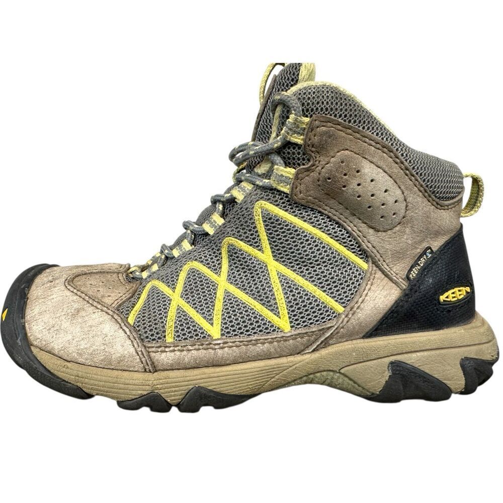 KEEN Women's Verdi II Mid Waterproof Hiking‎ Outdoor Ankle Boot Size 7